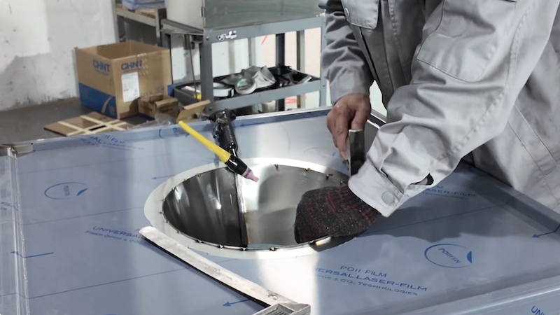 Chain Plate Conveyor Belt Installation