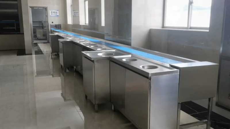 Commercial Dishwasher Chain Plate Conveyor Belt