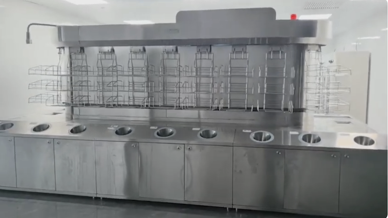 Rotate Recycling Line with Long Line Conveyor Dishwasher