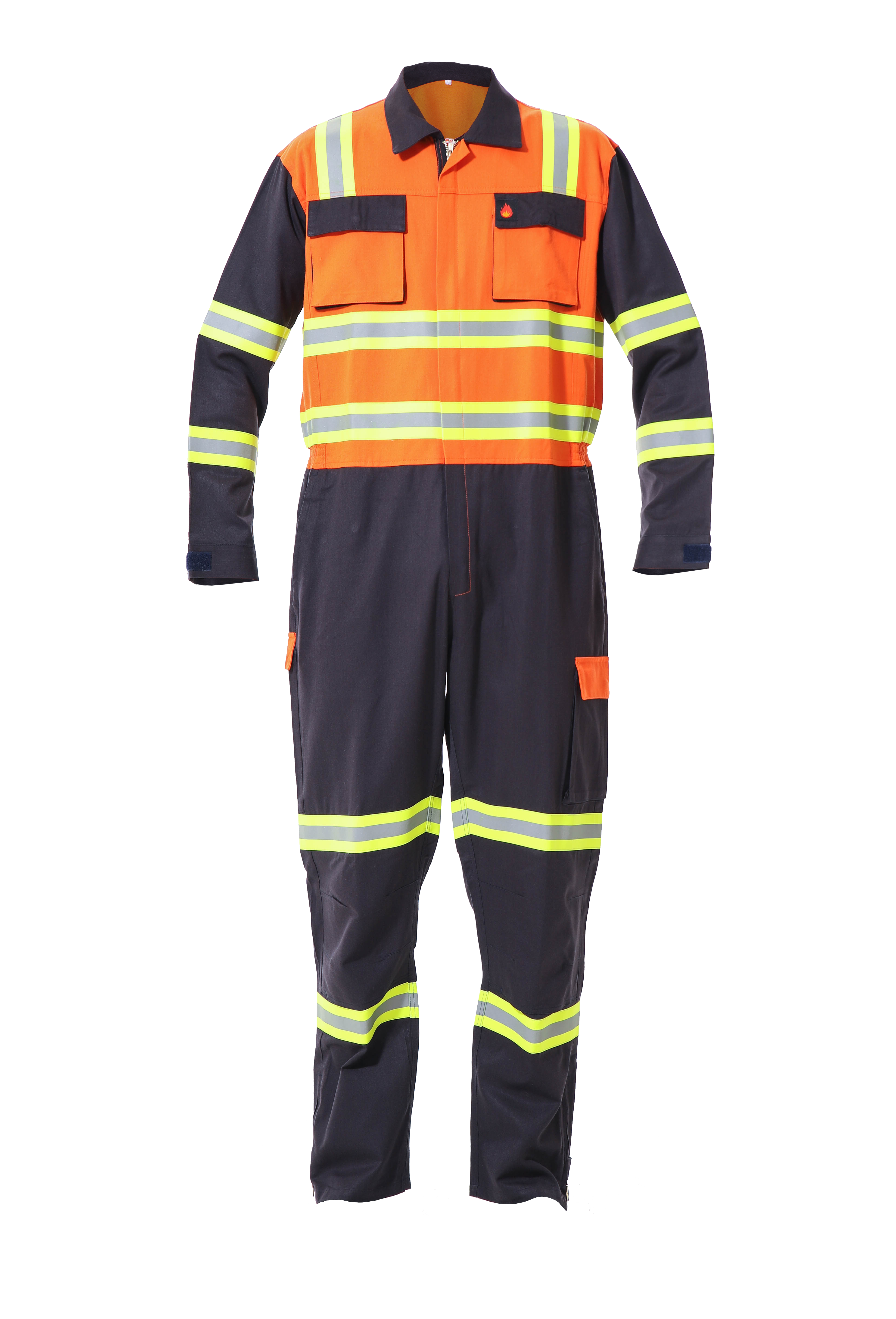 Behandelte feuerhemmende Arbeitskleidung