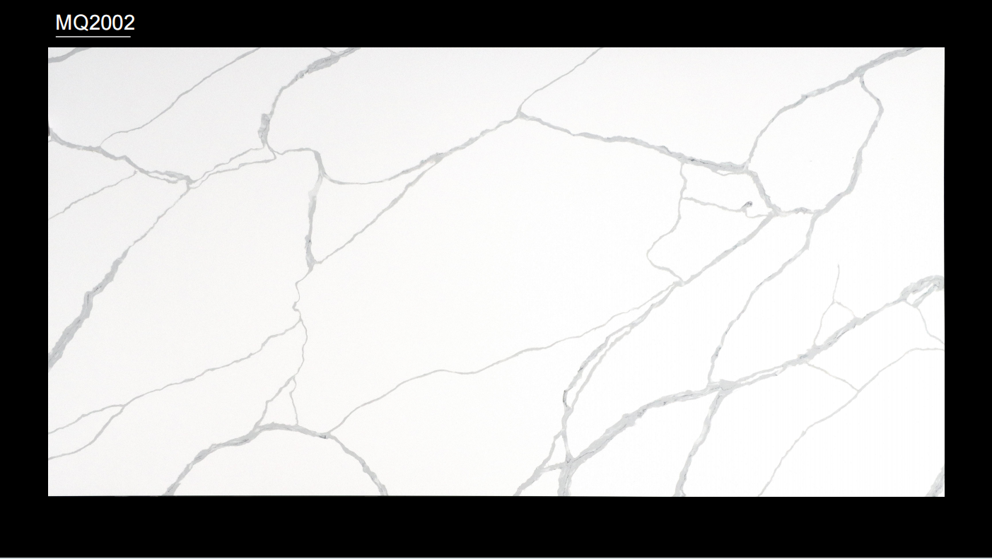 Cloud White Quartz Slabs