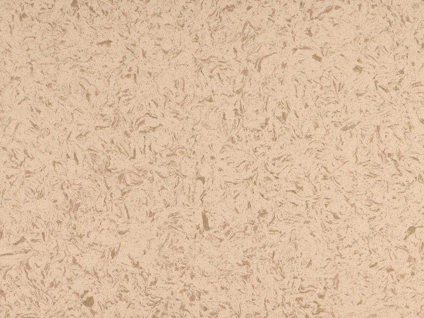 Calacatta Beige Quarz mit feiner Maserung