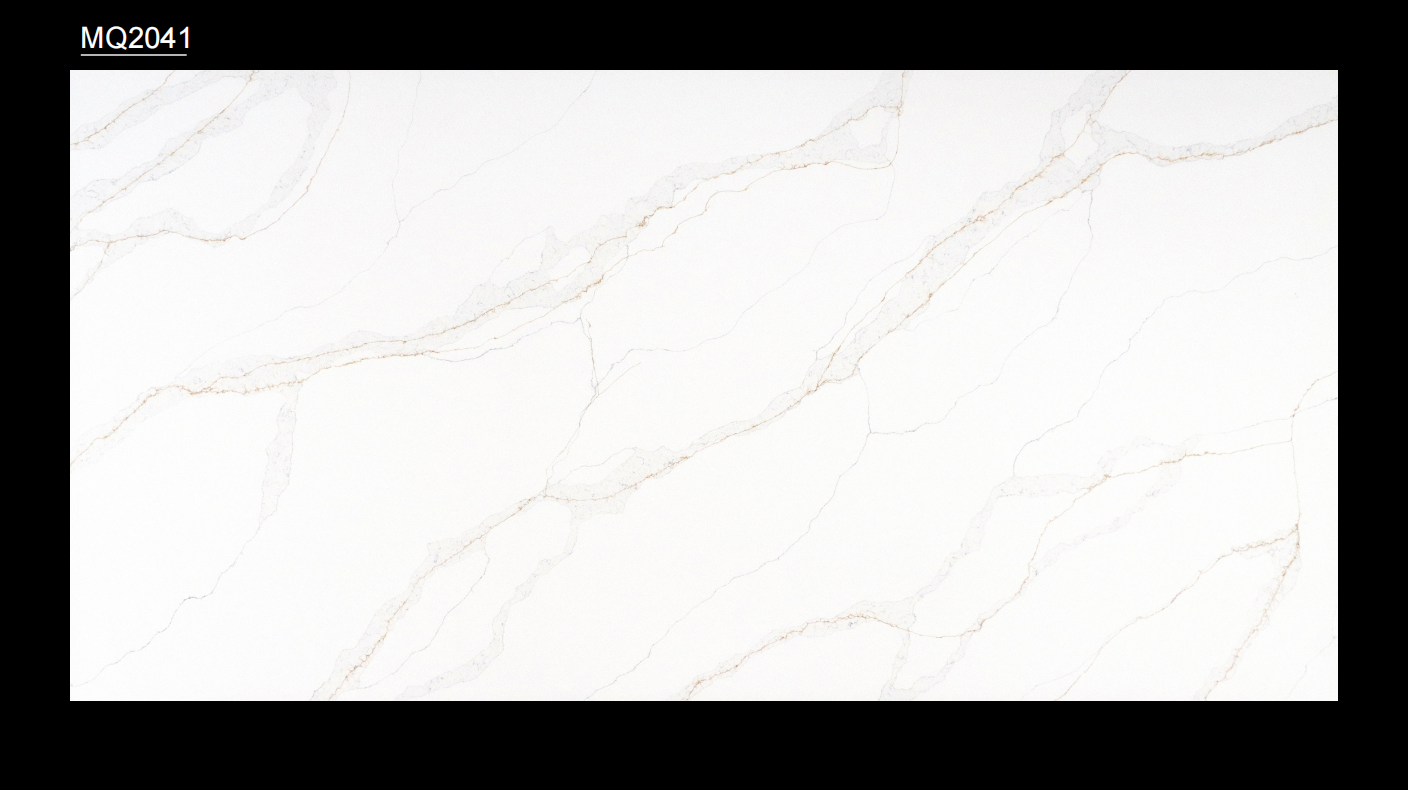 luxury engineered quartz slab