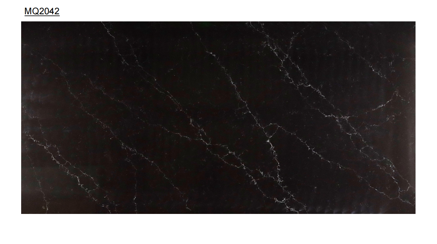 contrast tone quartz slab