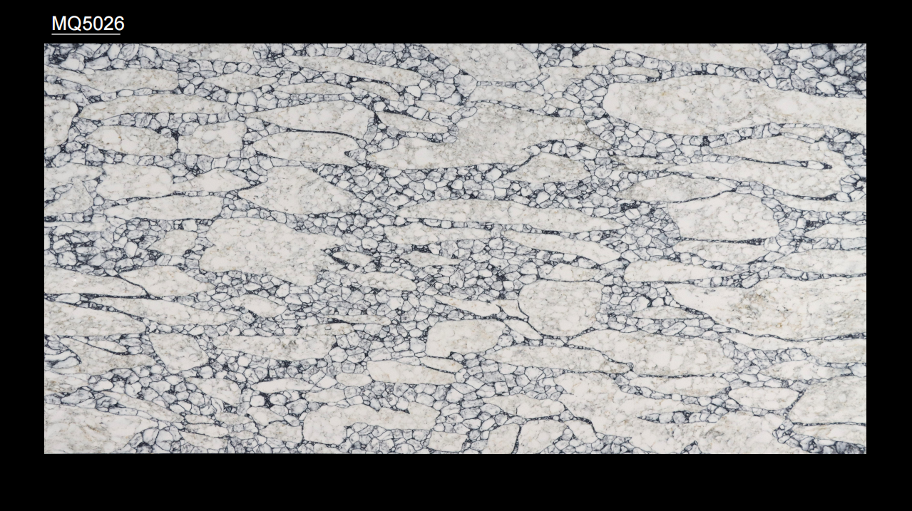 terrazzo style quartz slab