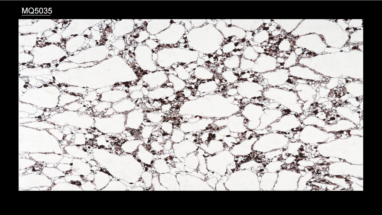 burgundy breccia quartz slab