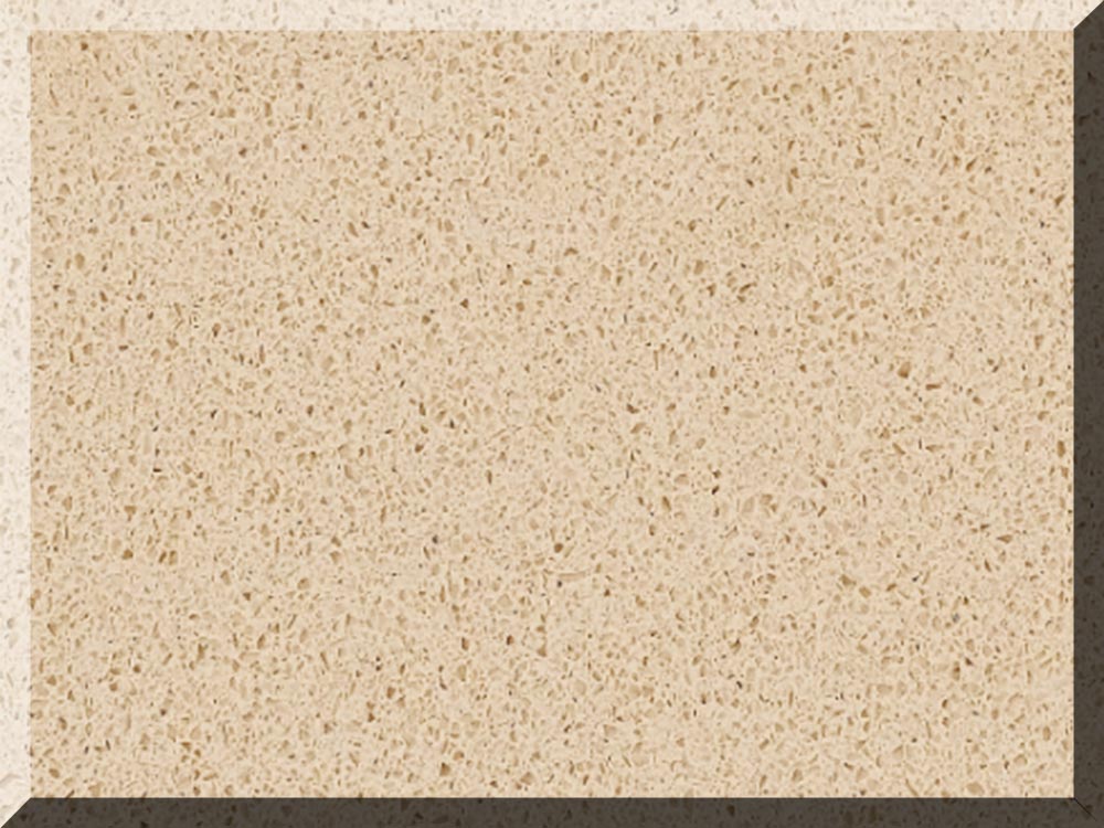 Beige Quartz Slab
