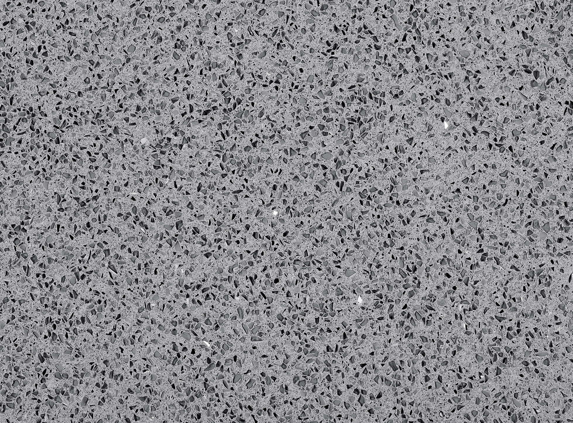 grey crystal speck engineered quartz
