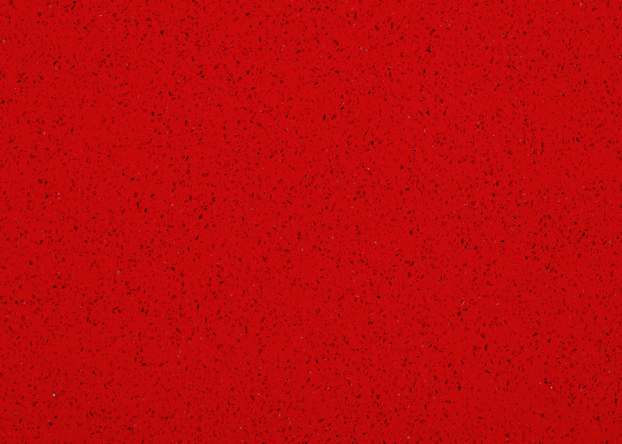 warm red shimmer quartz slab