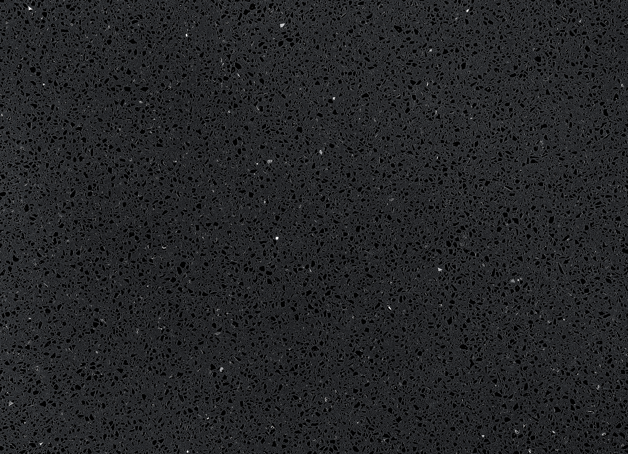 Stellar Black Quartz Slab