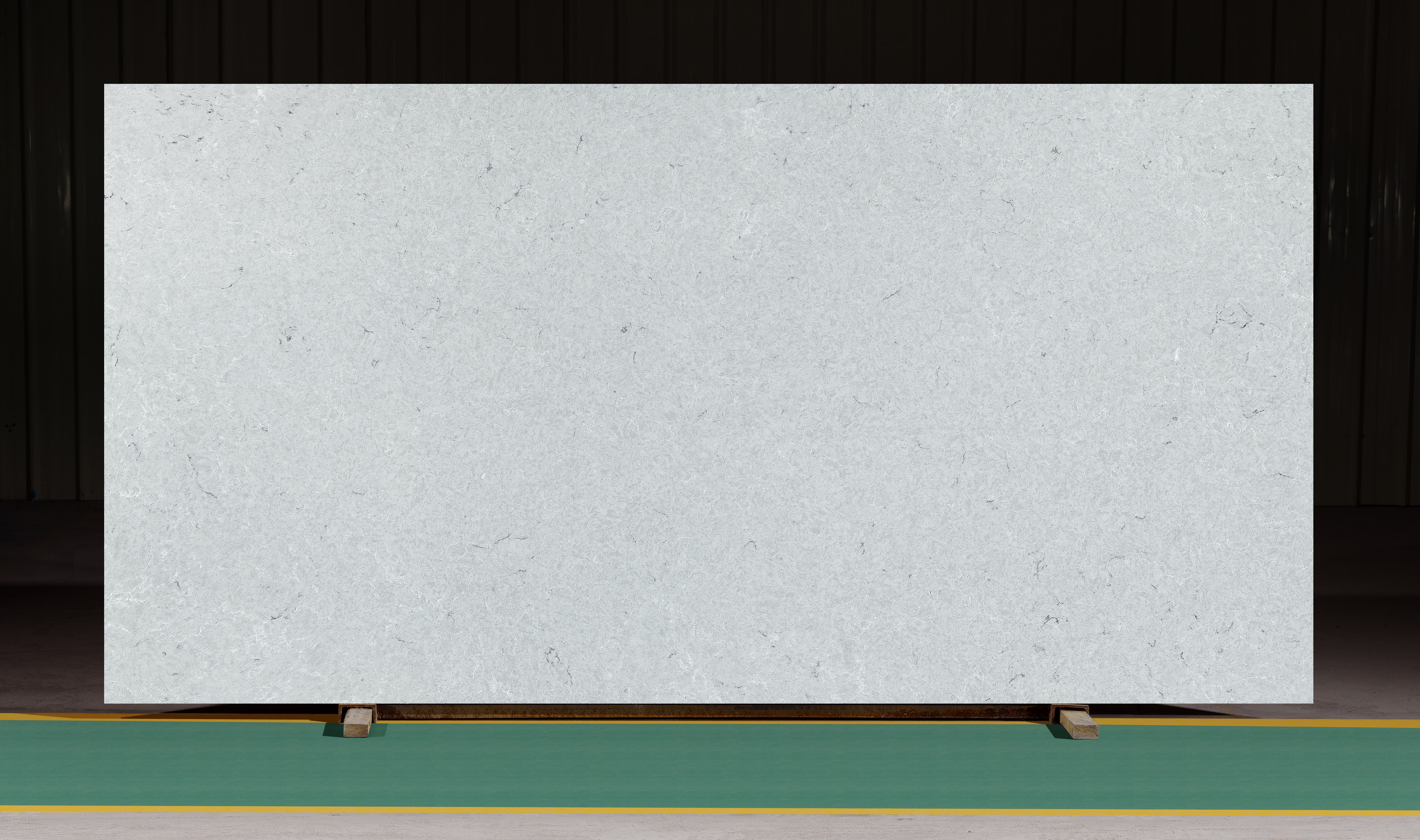Carrara Light Vein Quartz Slab