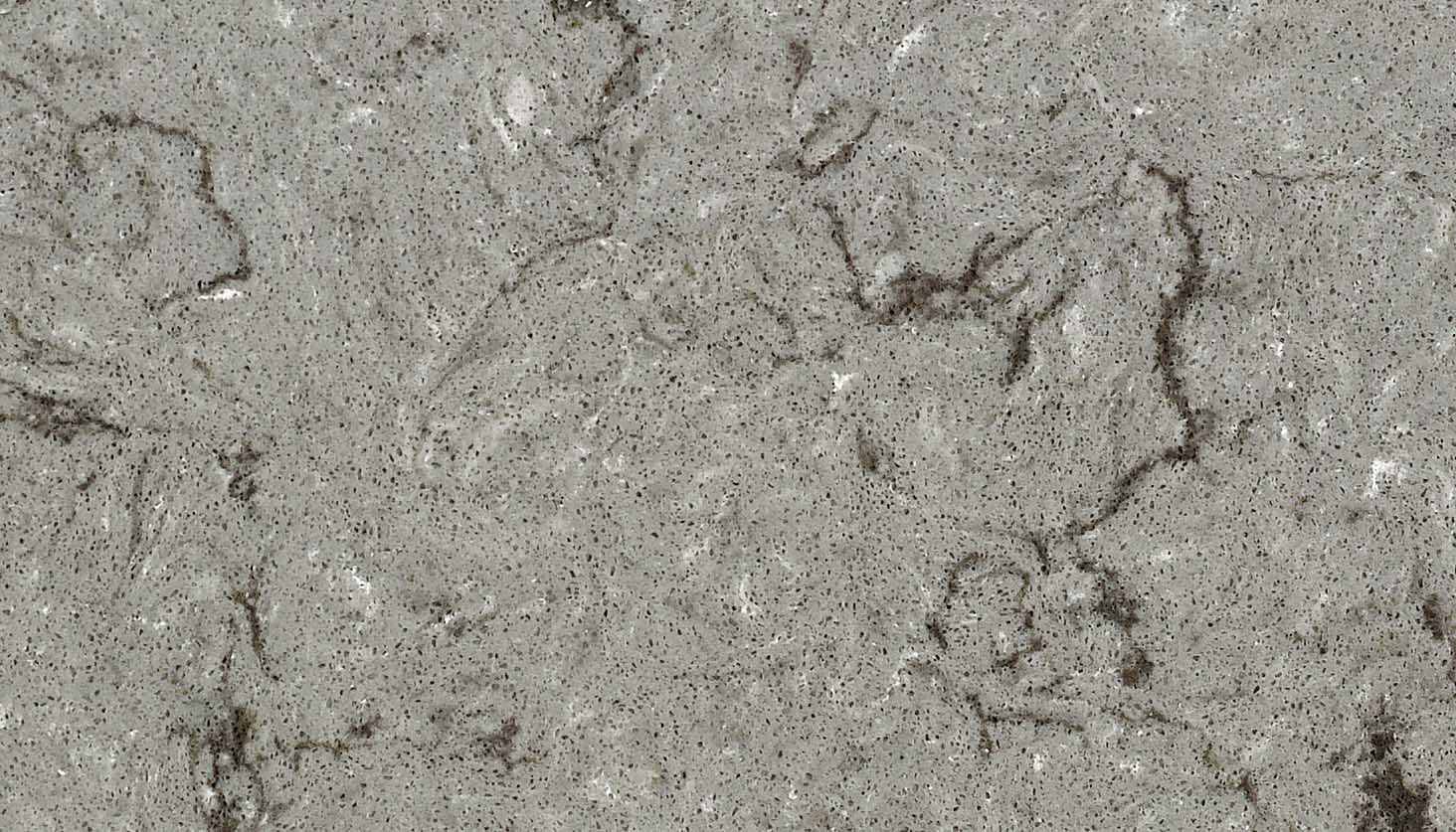 Quartzo Carrara com Veios Escuros