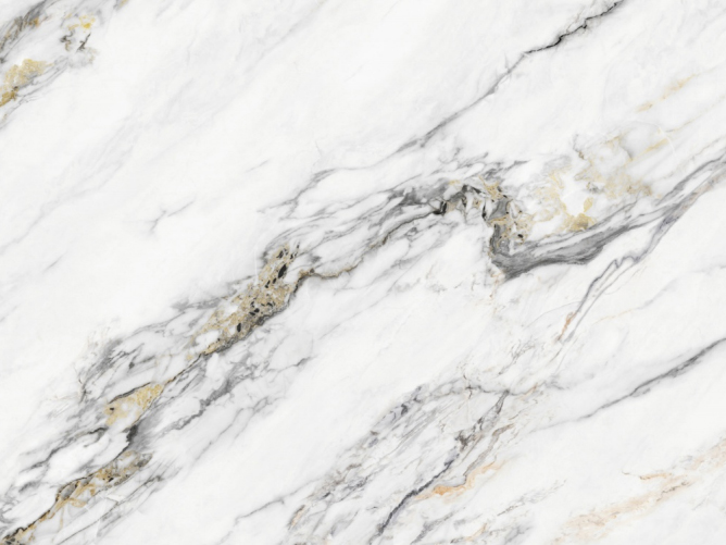 Quartzo branco com ondas de água impressas em 3D
