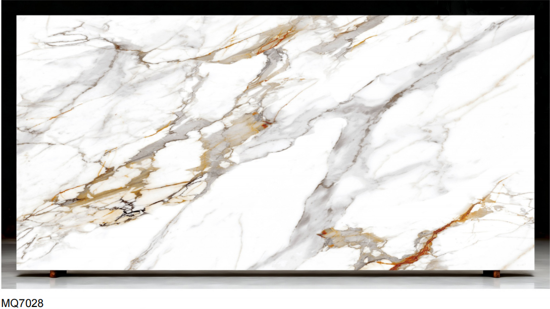 3D Printed Fantasy Grey Engineered Stone Slab