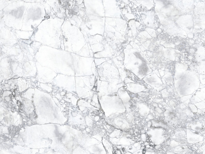 Digital Printed Glossy Grey Quartz