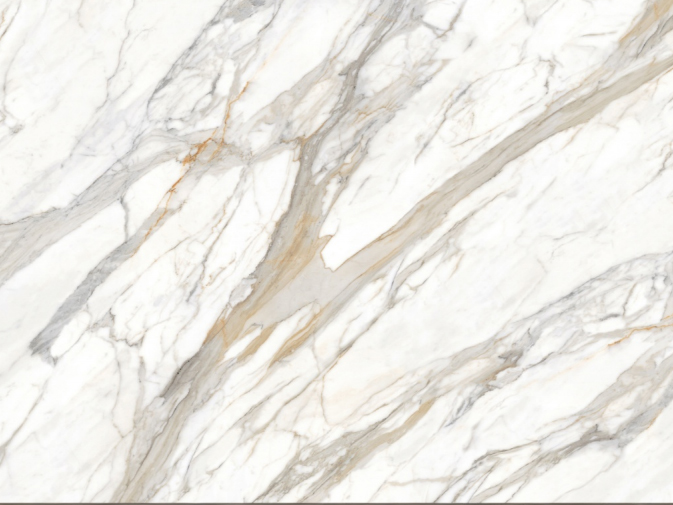 Digital Printed Restaurant Silver Vein Quartz