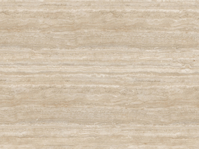 Digital Printed Beige Travertine Quartz