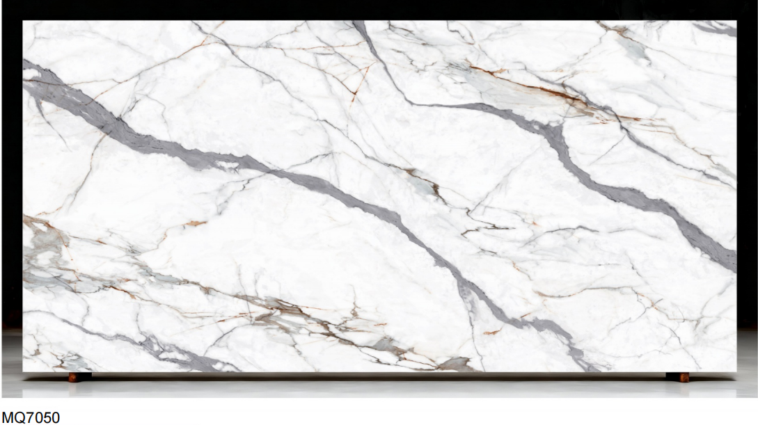 flower vein quartz slab