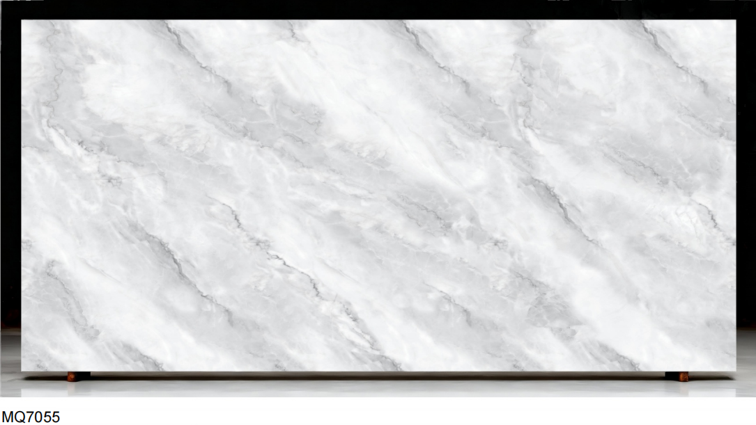modern grey quartz slab