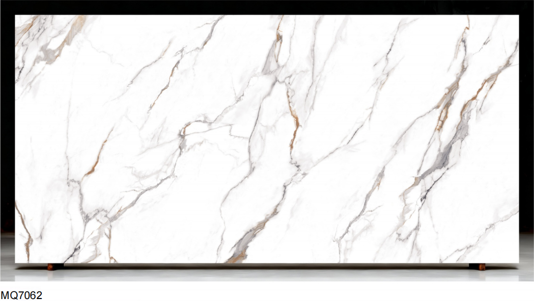 high-end grey quartz slab