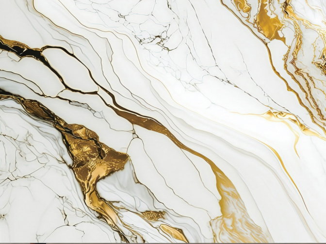 Fire Blossom Printed Quartz Slab