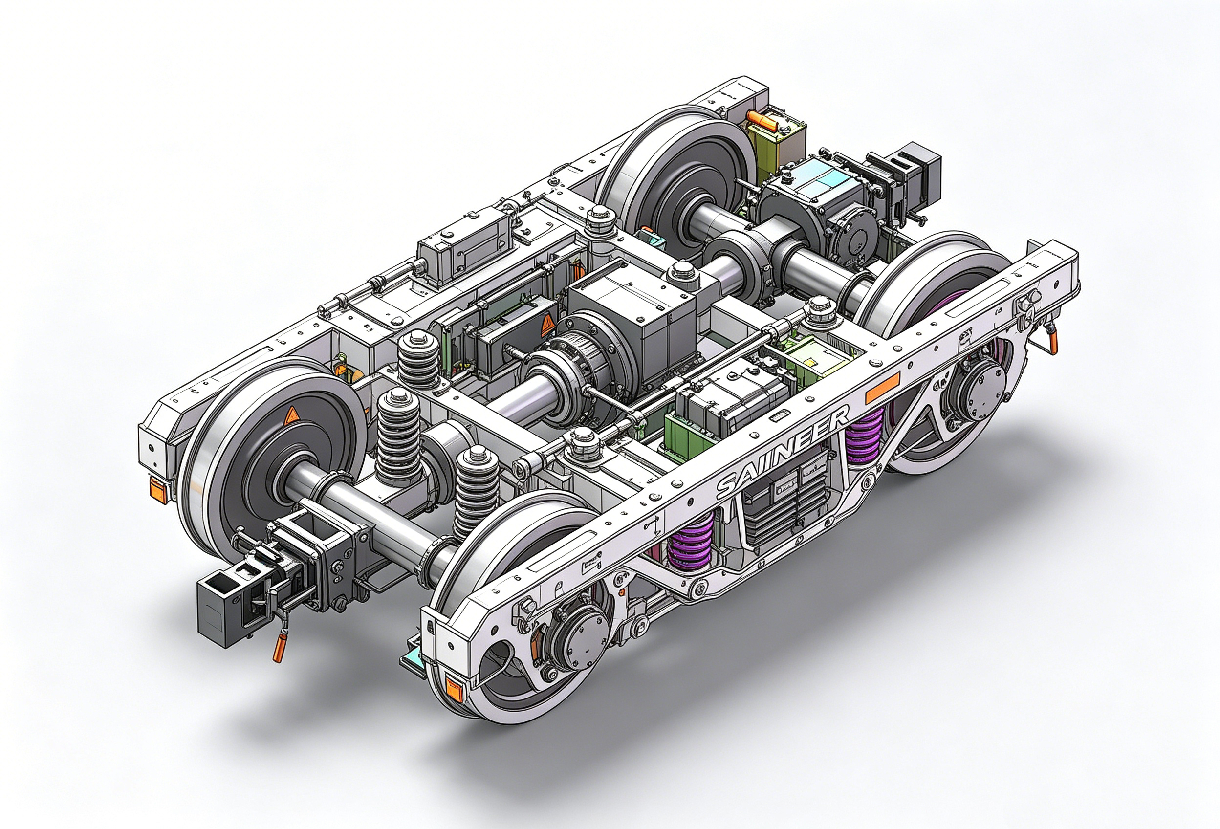 SAINEER Powered Bogie