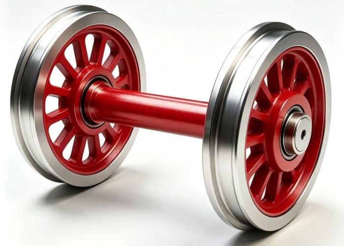 Heavy Duty Industrial Locomotive Wheelset