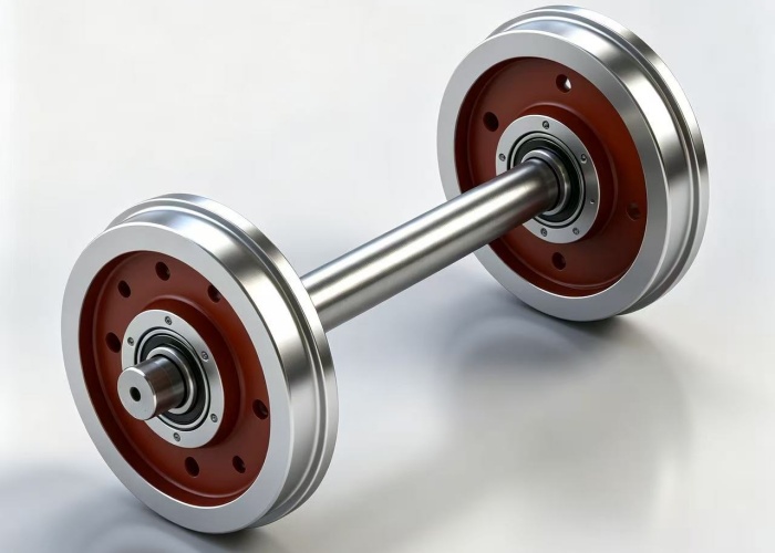 Heavy Duty Industrial Locomotive Wheelset