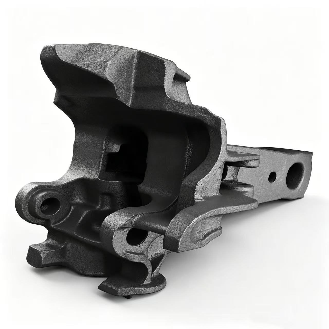 Low Speed Yard Traction Coupler With Integrated Draft Gear