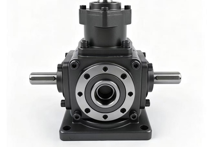 Cross shaft transmission gearbox
