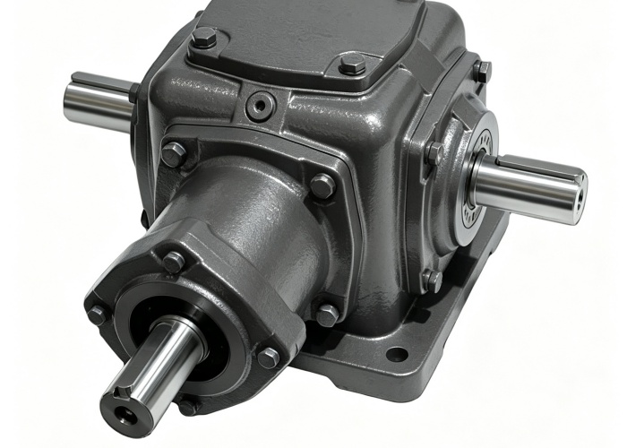 90 degree right angle bevel gear unit