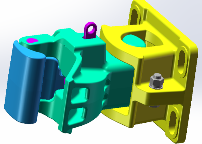 Manual Screw Buffer Chain Coupler