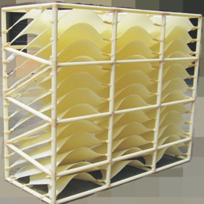 ABS Side‑Flow Corrugated Lamella Plate