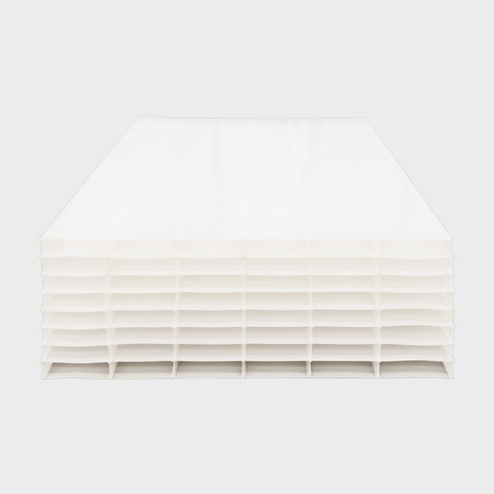 Small‑Spacing Lamella Plate Packings