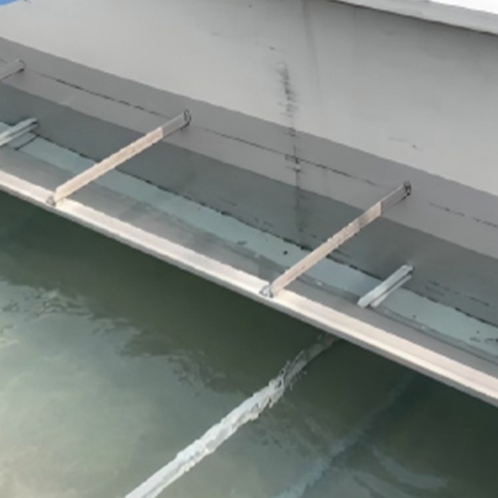 Stainless Steel V-Notch Trough
