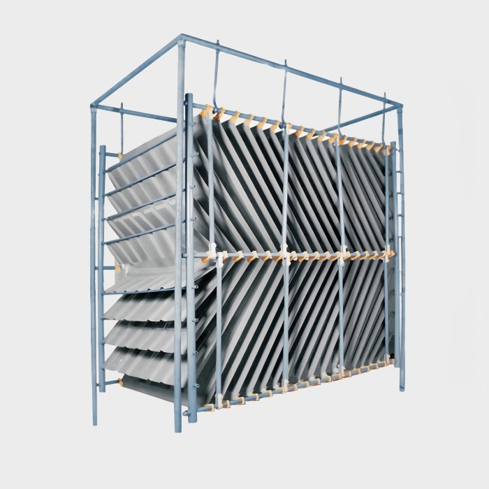 Side-Flow Lamella Plate Plate Packings