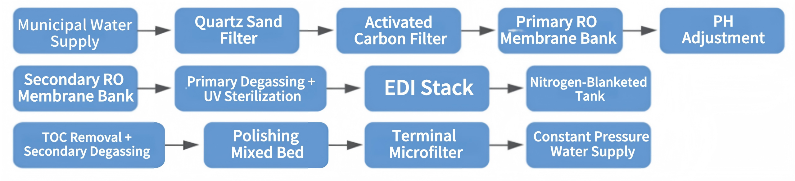 Ultra-Pure Water Treatment System