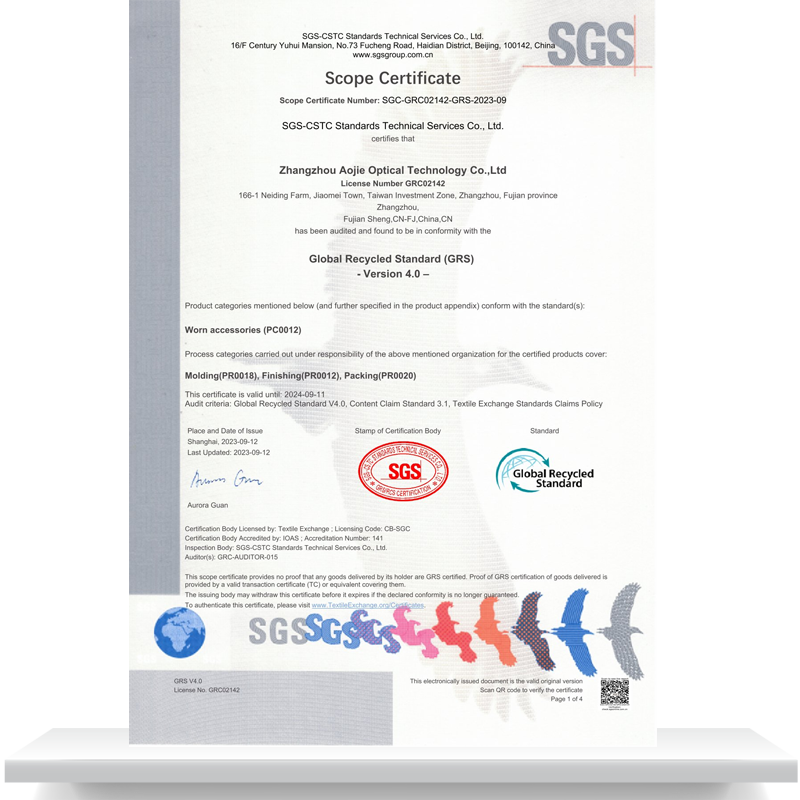 Global Recycled Standard (GRS)