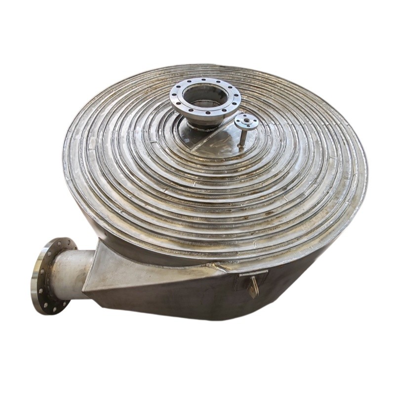 Industrial Spiral Plate Heat Exchanger Welded Spiral Type