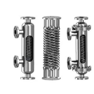 Helical Coil Heat Exchanger Helically Coiled Tube Wound