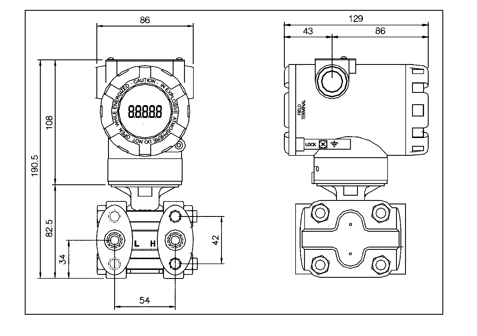 differentiapressure transmitter