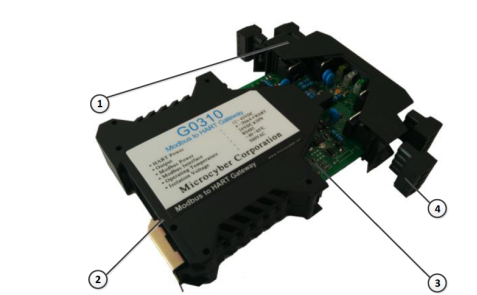 Plug and Play Protocol Converter modbus to HART signal gateway