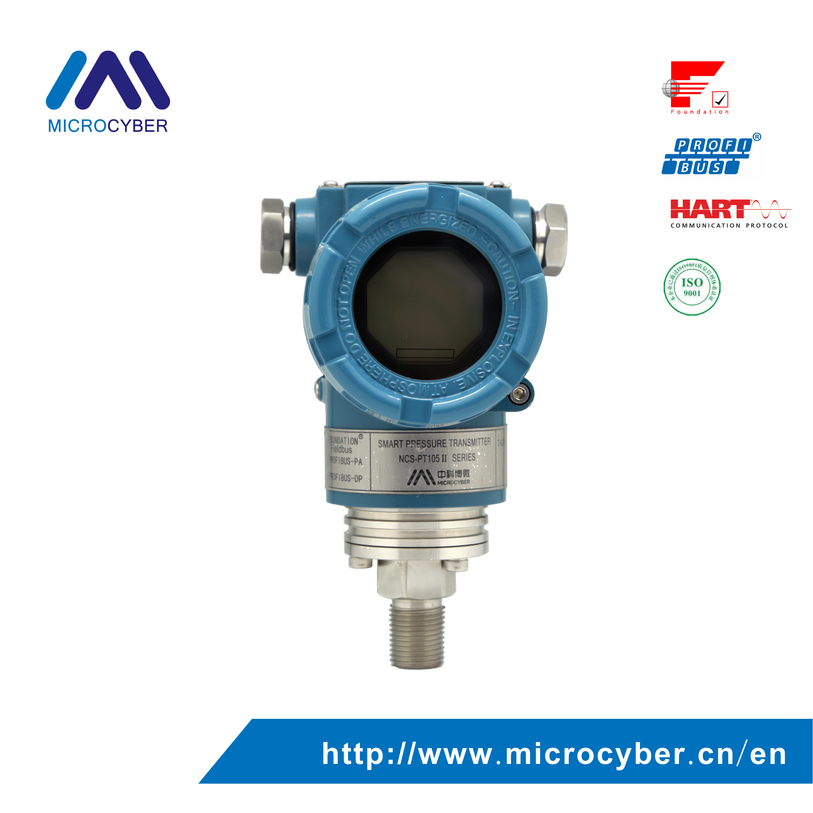 Pressure Transmitter Hart/NCS-PT105ⅡS Diffused Silicon Pressure Transmitter