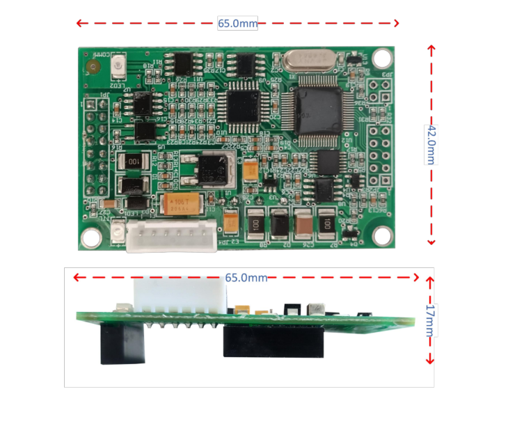 M0310-ACT Modbus to HART Actuator Embedded Module