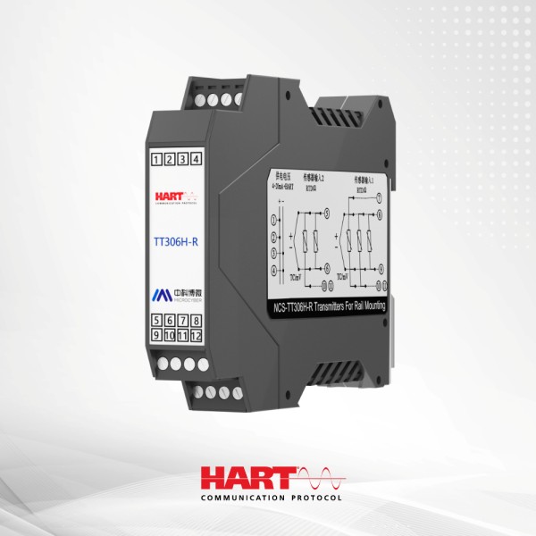 Китай Термодатчик HART NCS-TT306H-R1 для монтажа на рейку, производитель