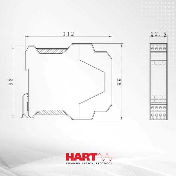 Китай Термодатчик HART NCS-TT306H-R1 для монтажа на рейку, производитель