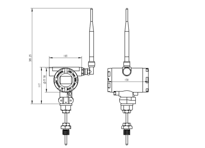 NCS-TT105W Temperature Transmitter