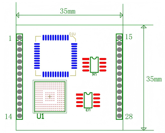 Modbus to FF Embedded Core Module