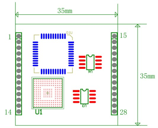 Modbus to PA Embedded Core Module