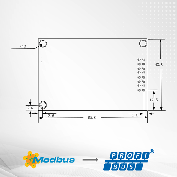 Китай Встроенный модуль Modbus-DP, производитель